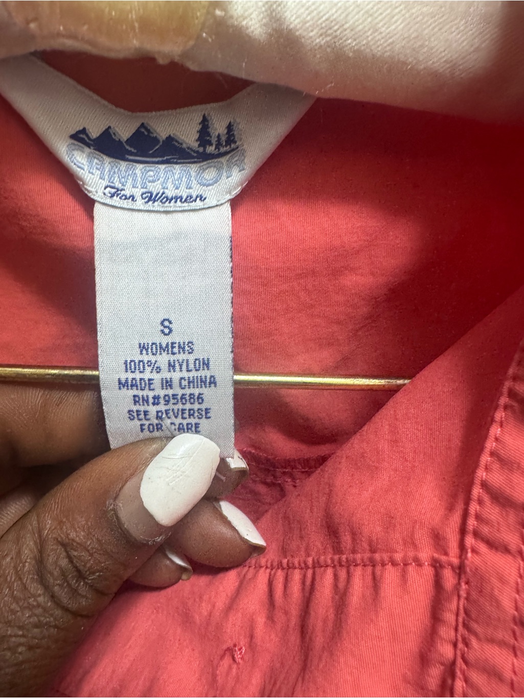 Campmor Women’s Camping Nylon Shirt Jacket Size Small — image 2 of 4